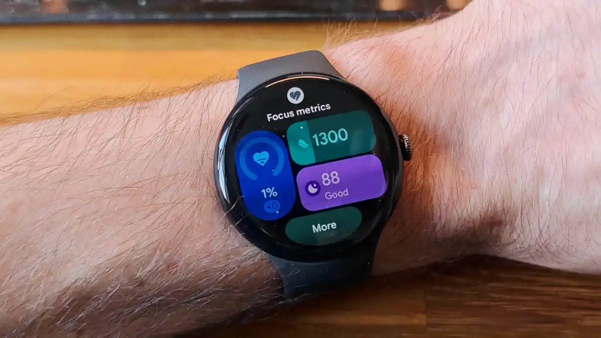 Pixel Watch 5 کے ساتھ دو دن: یہ سب سافٹ ویئر کے بارے میں ہے۔ 1 گوگل پکسل واچ 5 فوکس میٹرکس