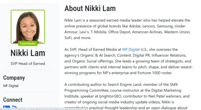 SearchEngineLand پر Nikki Lam مصنف کا صفحہ