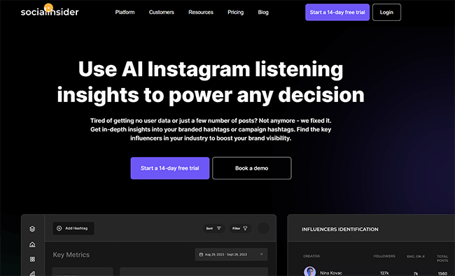 SocialInsider سوشل سننے کا ہوم پیج
