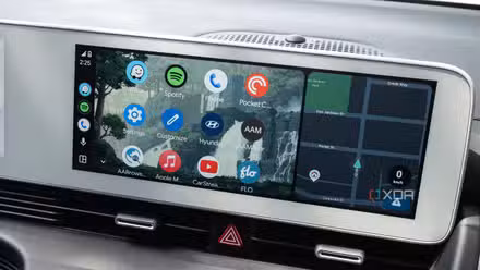 Android Auto میں ہوم اسکرین 