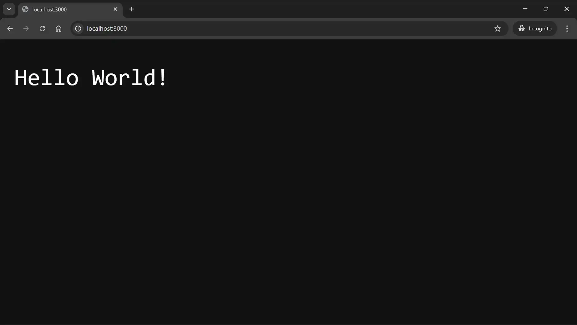 Node.js اور Express.js ہینڈ بک برائے ابتدائیہ - سرورز، روٹس، روٹرز، اور ویوز کی وضاحت 1 آپ کا براؤزر دکھائے گا: