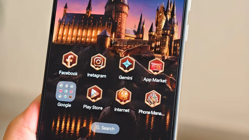 Realme کا ہیری پوٹر ایڈیشن فون 2026 کا بہترین تعاون پروڈکٹ ہے۔ 2 Realme 16 Pro 5G ہیری پوٹر ایڈیشن کے UI آئیکنز۔